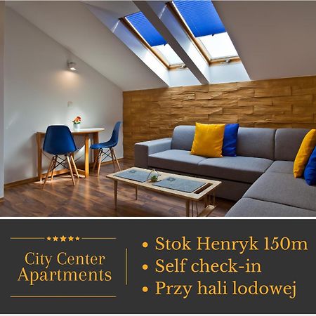 Apartament City Center Sky Krynica-Zdrój Exteriör bild