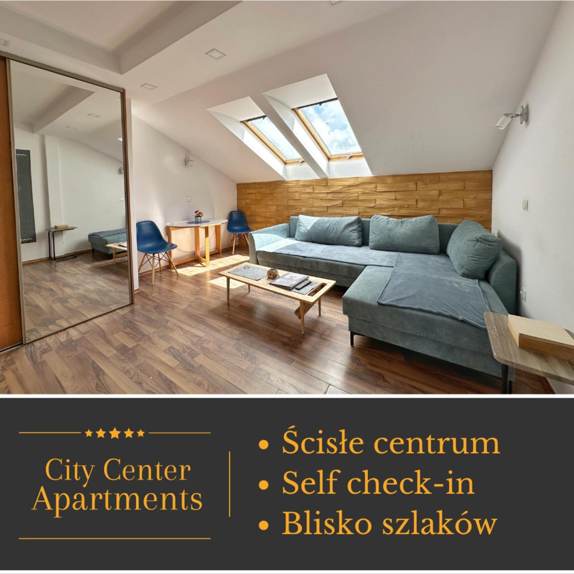 Apartament City Center Sky Krynica-Zdrój Exteriör bild