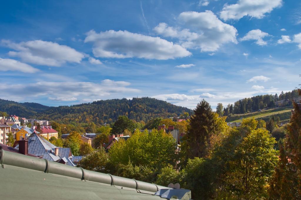 Apartament City Center Sky Krynica-Zdrój Exteriör bild